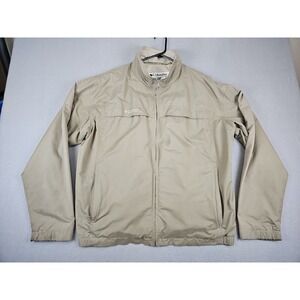 Columbia Northway Water And Wind Resistant Jacket Men's Size XL Beige WM3022